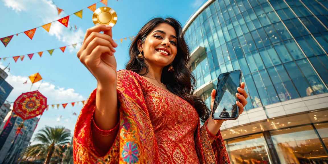 Mobile casino user in Narayanganj on Pohela Boishakh